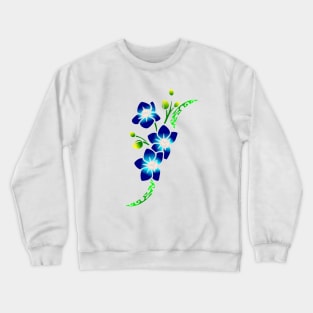 TITAINA (blue orchid) Crewneck Sweatshirt